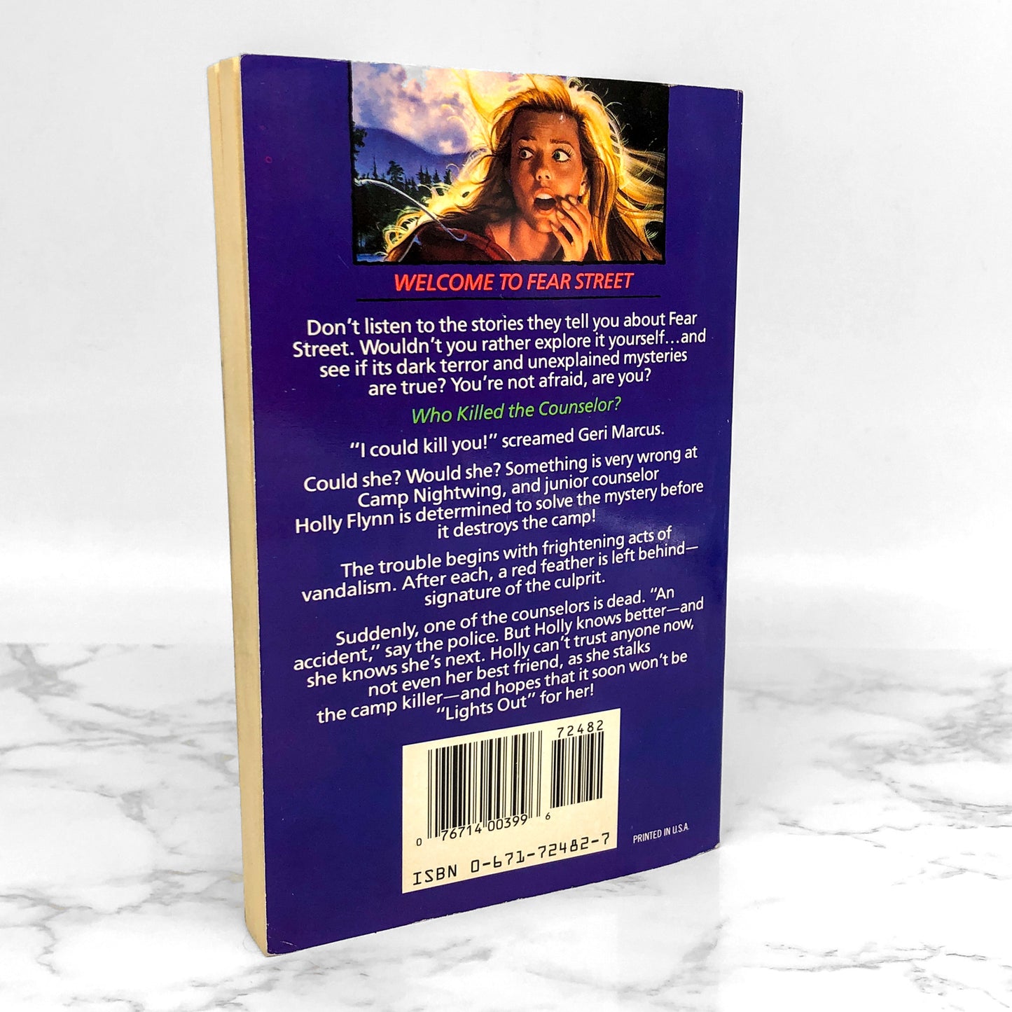 Fear Street #12: Lights Out by R.L. Stine [1991 PAPERBACK]