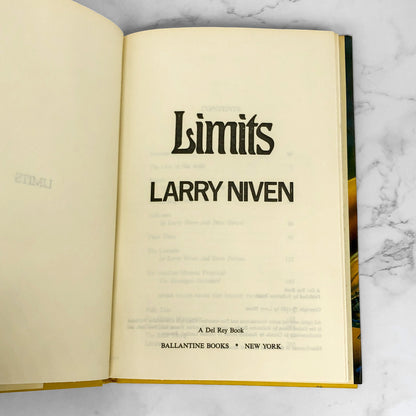 Limits by Larry Niven [1985 HARDCOVER]
