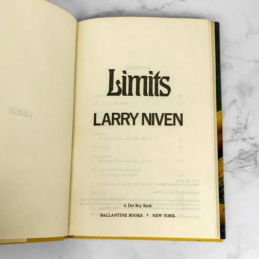 Limits by Larry Niven [1985 HARDCOVER]