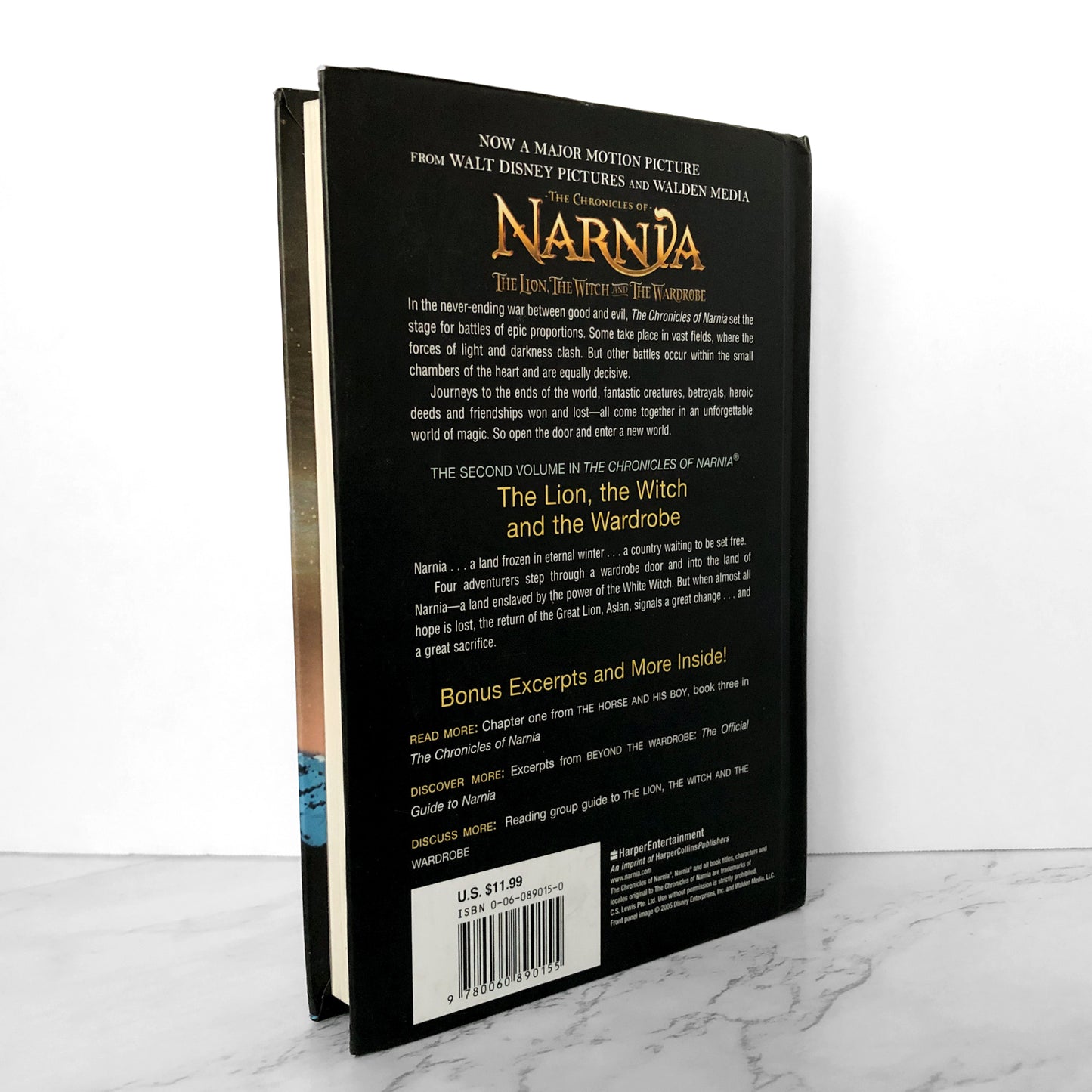 The Lion, The Witch & The Wardrobe by C.S. Lewis [MOVIE TIE-IN HARDCOVER] - Bookshop Apocalypse