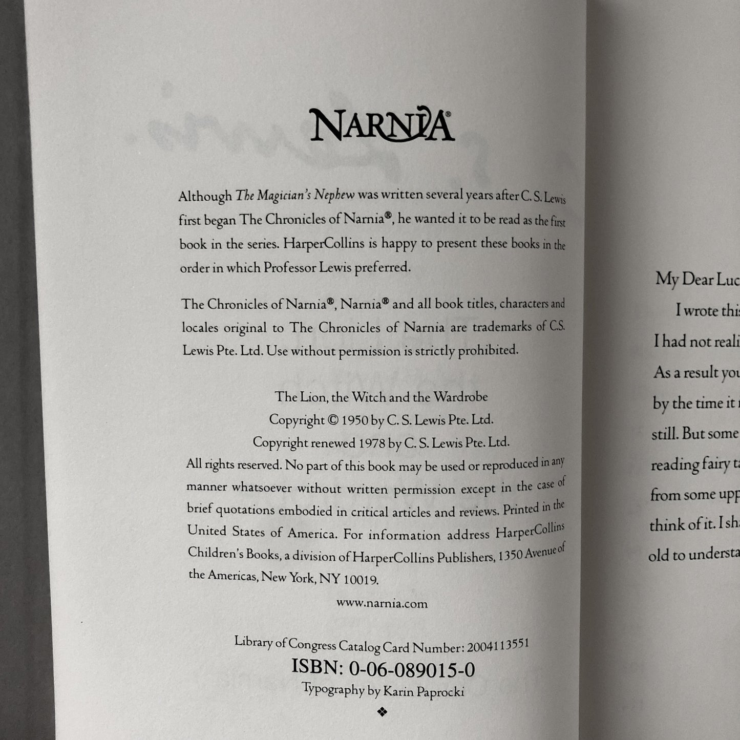 The Lion, The Witch & The Wardrobe by C.S. Lewis [MOVIE TIE-IN HARDCOVER] - Bookshop Apocalypse