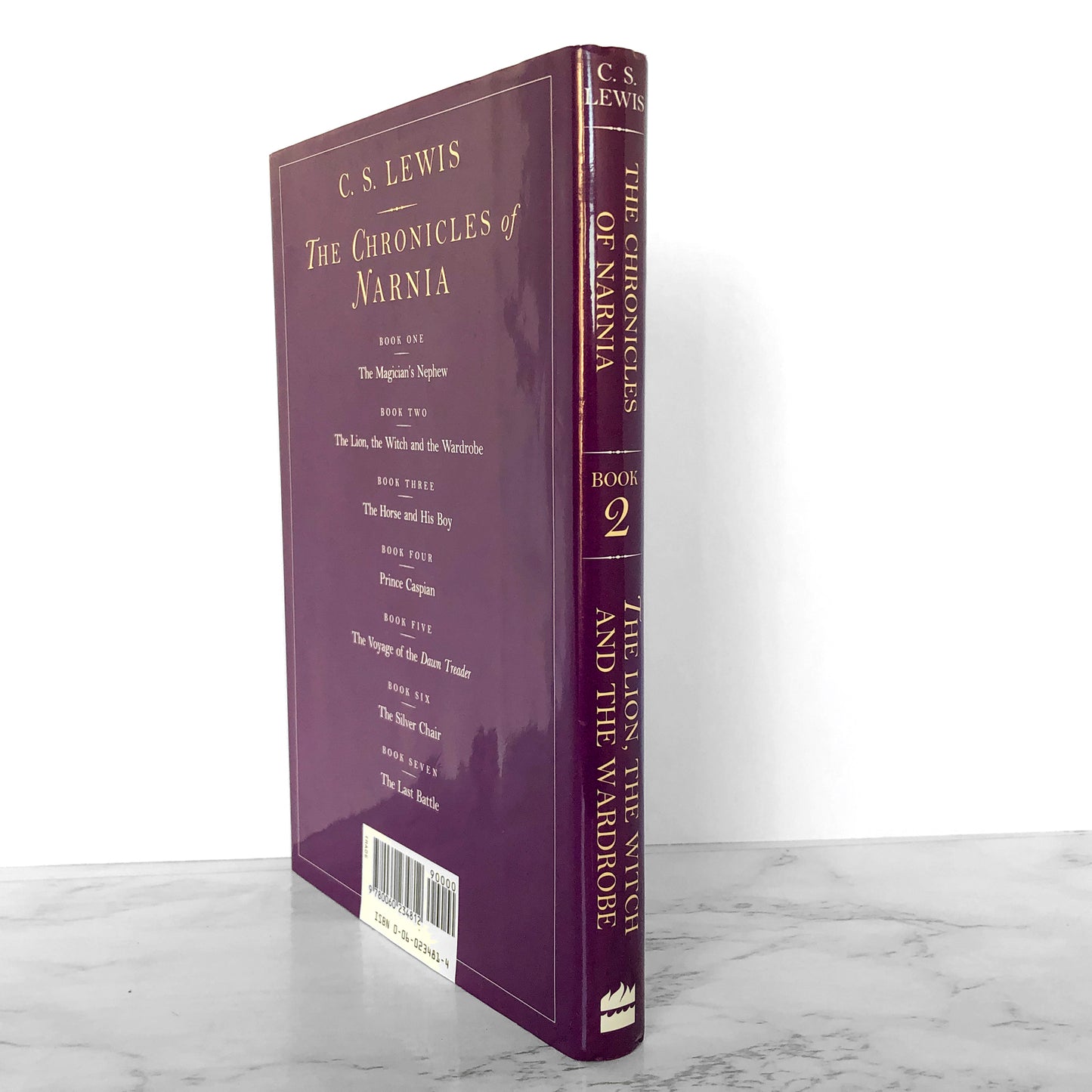 The Lion, The Witch & The Wardrobe by C.S. Lewis [1994 HARDCOVER] Chronicles of Narnia #2