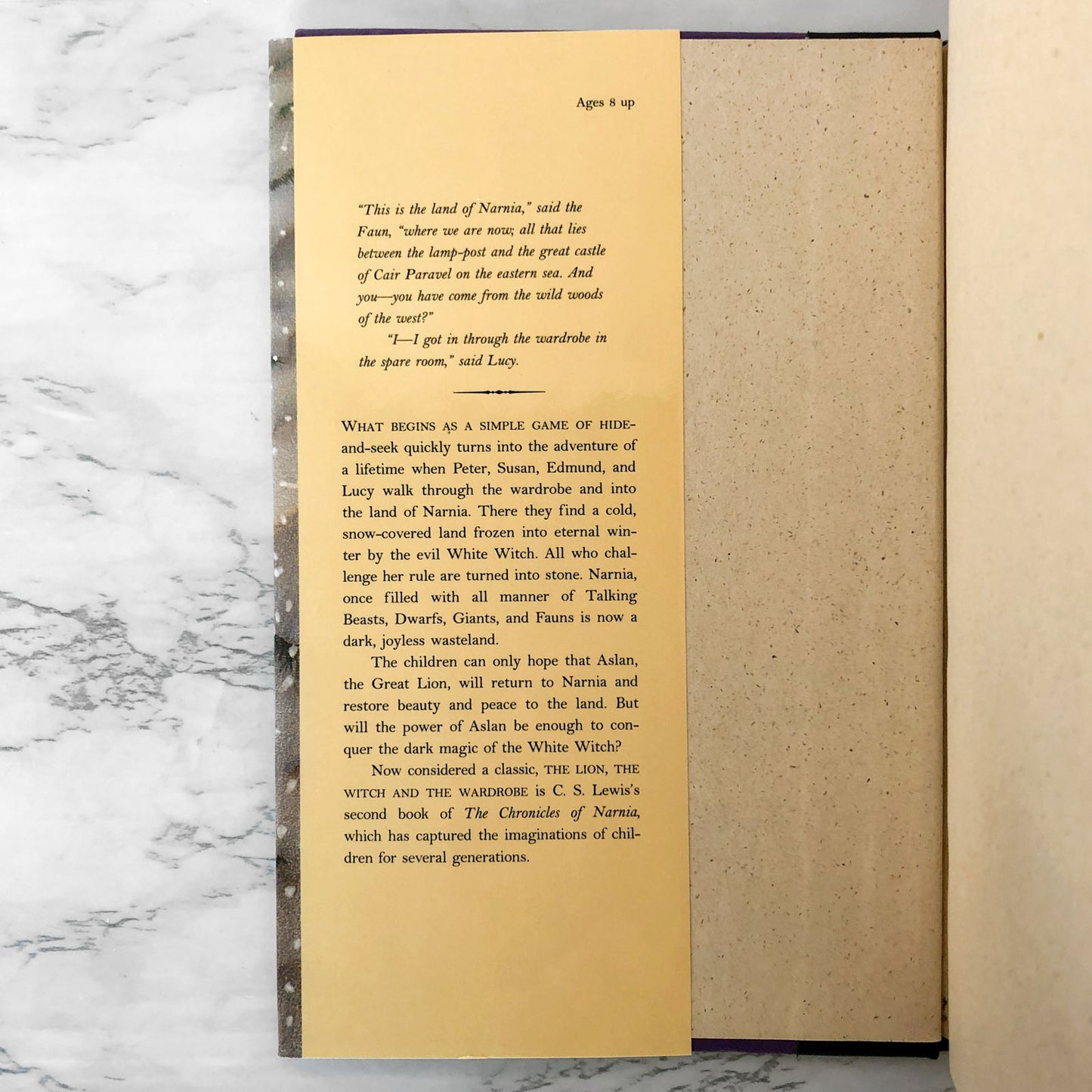 The Lion, The Witch & The Wardrobe by C.S. Lewis [1994 HARDCOVER] Chronicles of Narnia #2