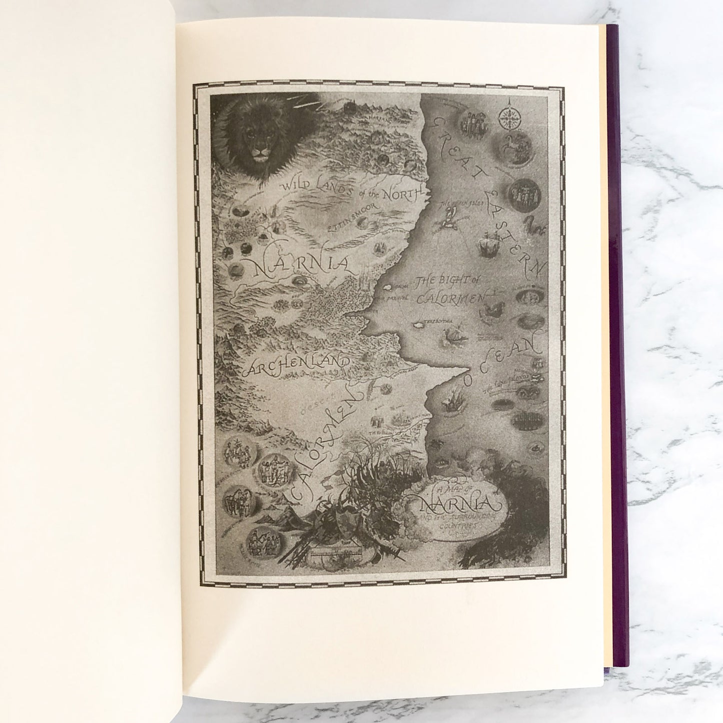 The Lion, The Witch & The Wardrobe by C.S. Lewis [1994 HARDCOVER] Chronicles of Narnia #2