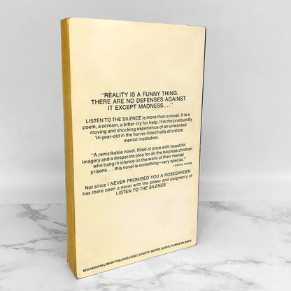 Listen to the Silence by David W. Elliott [FIRST PAPERBACK PRINTING] 1971