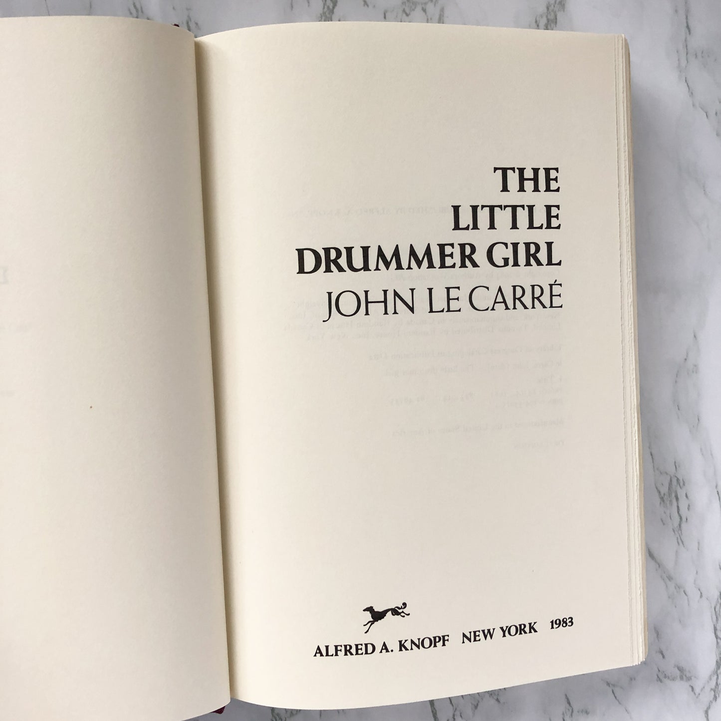 The Little Drummer Girl by by John le Carré [FIRST EDITION / FIRST PRINTING] - Bookshop Apocalypse