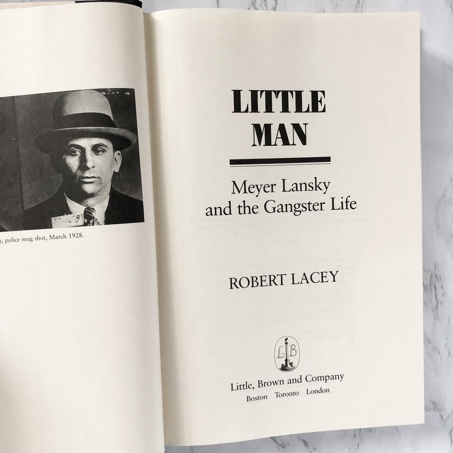 Little Man: Meyer Lansky & the Gangster Life by Robert Lacey [FIRST EDITION] - Bookshop Apocalypse
