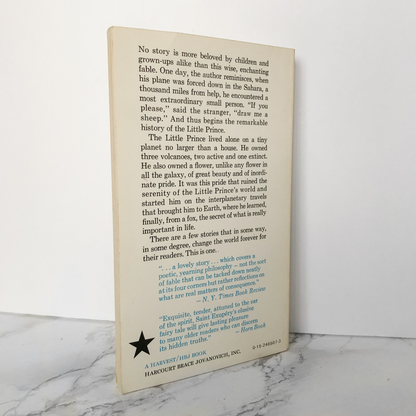 The Little Prince by Antoine de Saint-Exupéry [1972 PAPERBACK] - Bookshop Apocalypse