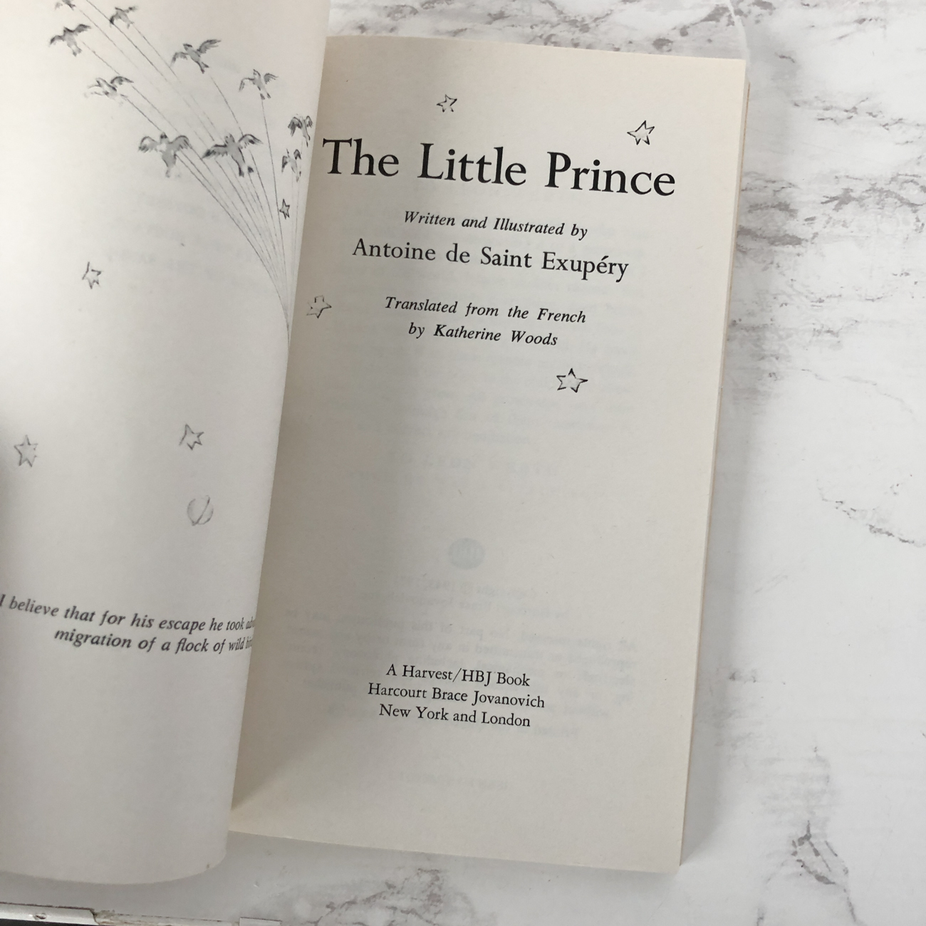 The Little Prince by Antoine de Saint-Exupéry [1972 PAPERBACK] - Bookshop Apocalypse