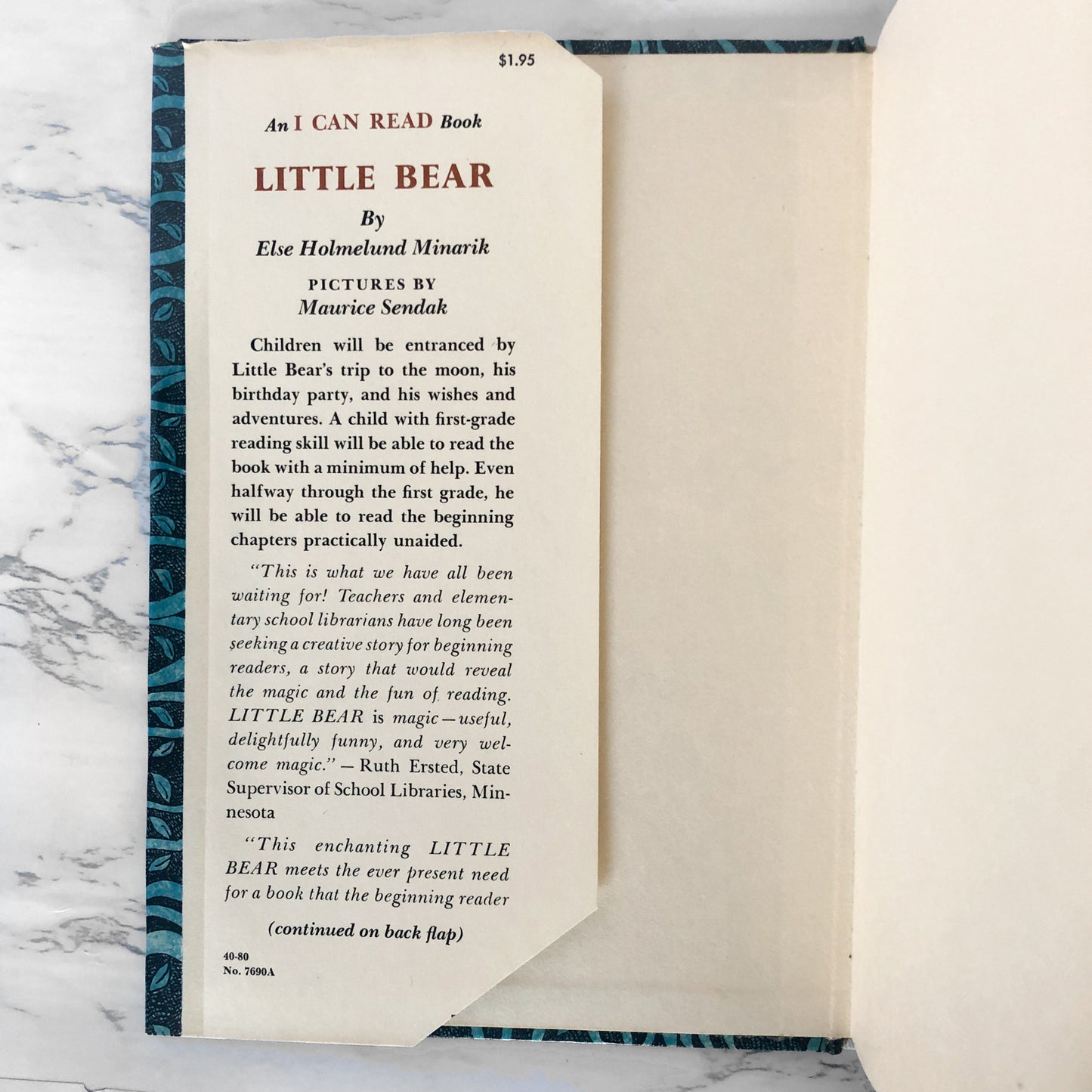 Little Bear by Else Holmelund Minarik [FIRST EDITION / FIRST PRINTING] 1957