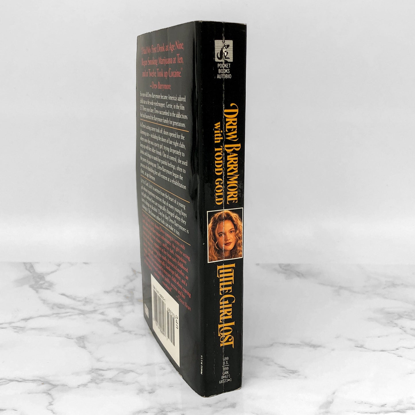 Little Girl Lost by Drew Barrymore w. Todd Gold [1991 PAPERBACK] Rare!