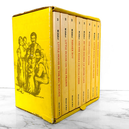 The Little House Books by Laura Ingalls Wilder [1971 PAPERBACK BOX SET]
