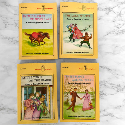 The Little House Books by Laura Ingalls Wilder [1971 PAPERBACK BOX SET]