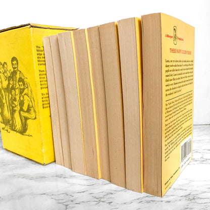 The Little House Books by Laura Ingalls Wilder [1971 PAPERBACK BOX SET]