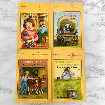 The Little House Books by Laura Ingalls Wilder [1971 PAPERBACK BOX SET]