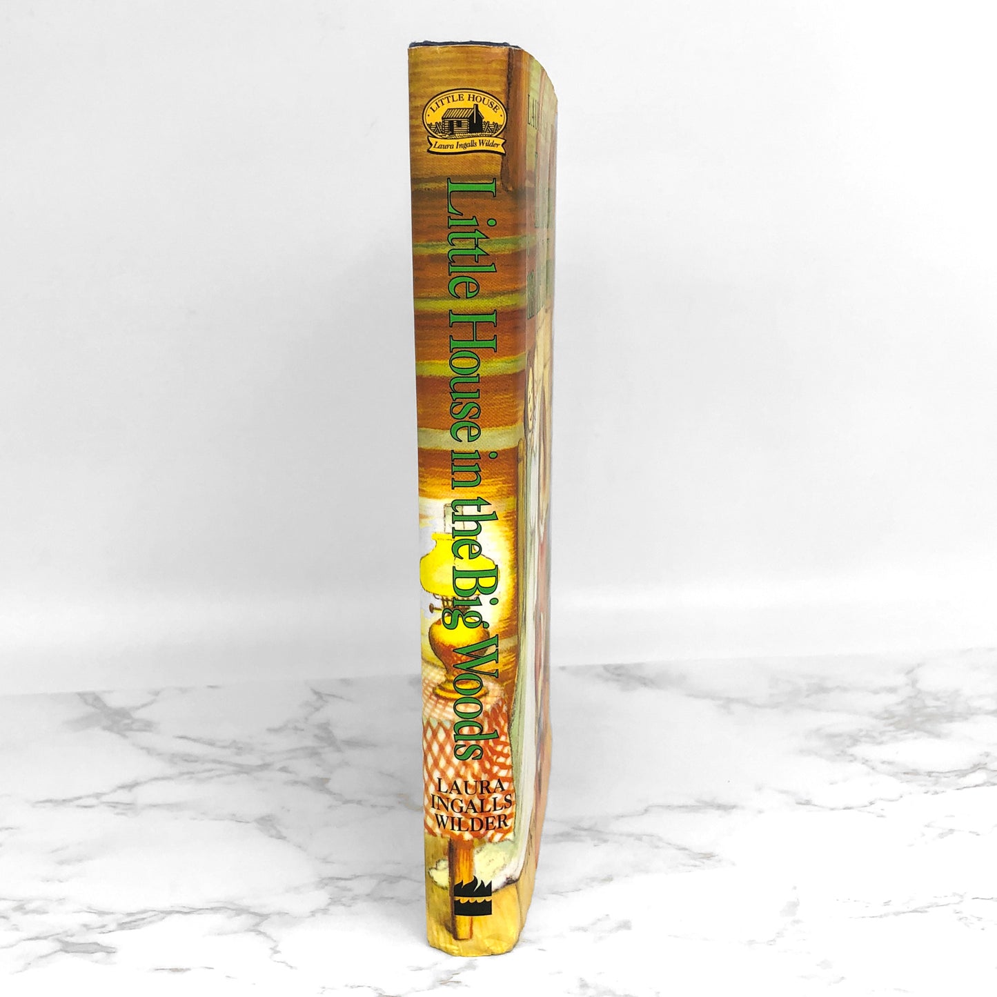 Little House in the Big Woods by Laura Ingalls Wilder [1981 HARDCOVER RE-ISSUE]