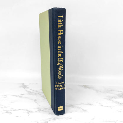 Little House in the Big Woods by Laura Ingalls Wilder [1981 HARDCOVER RE-ISSUE]