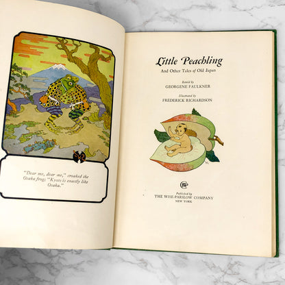 Little Peachling and Other Tales of Old Japan by Georgene Faulkner & Frederick Richardson [1928 HARDCOVER]