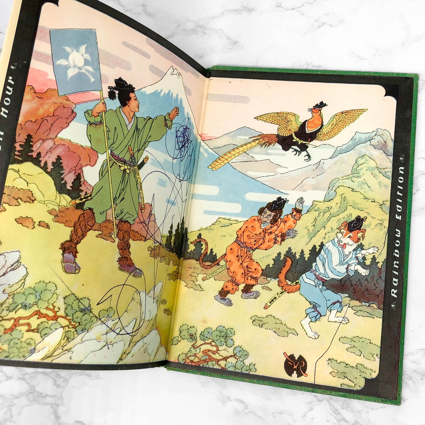 Little Peachling and Other Tales of Old Japan by Georgene Faulkner & Frederick Richardson [1928 HARDCOVER]