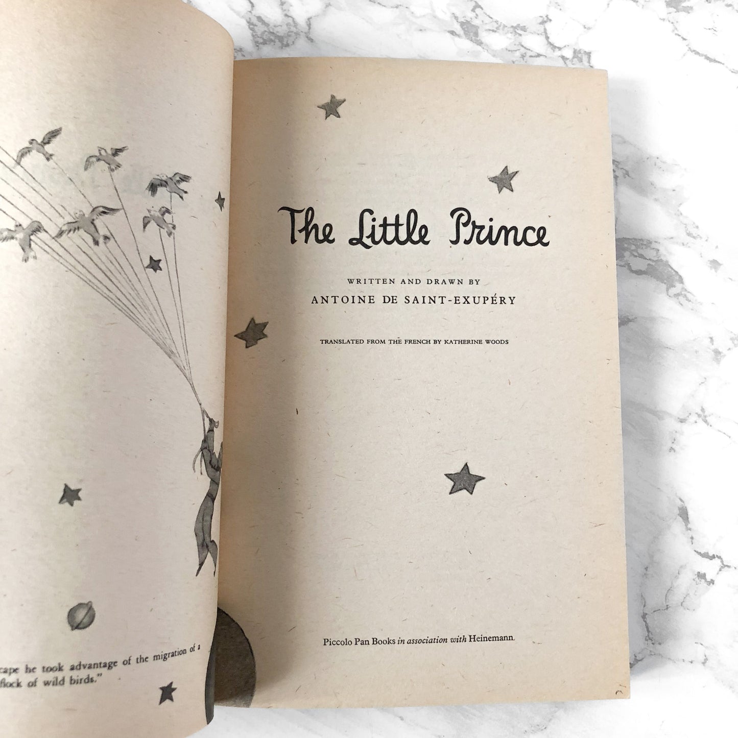 The Little Prince by Antoine de Saint-Exupéry [U.K. TRADE PAPERBACK / 1978]