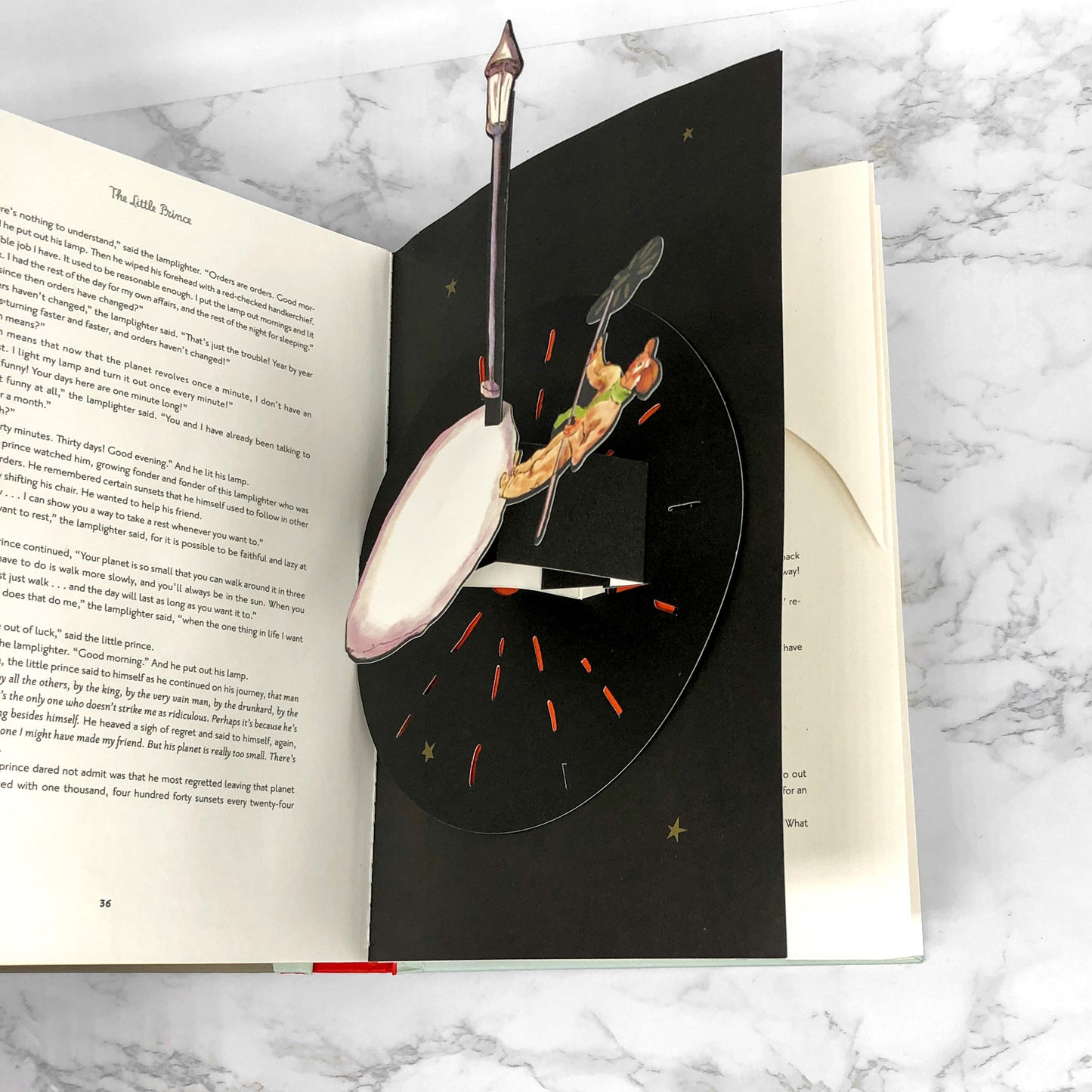 The Little Prince by Antoine de Saint-Exupéry [DELUXE POP-UP BOOK] 2015 • Clarion Books