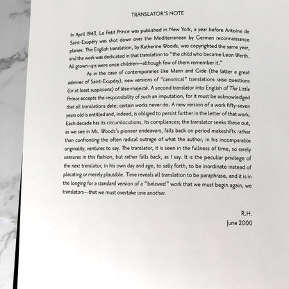 The Little Prince by Antoine de Saint-Exupéry [DELUXE POP-UP BOOK] 2015 • Clarion Books