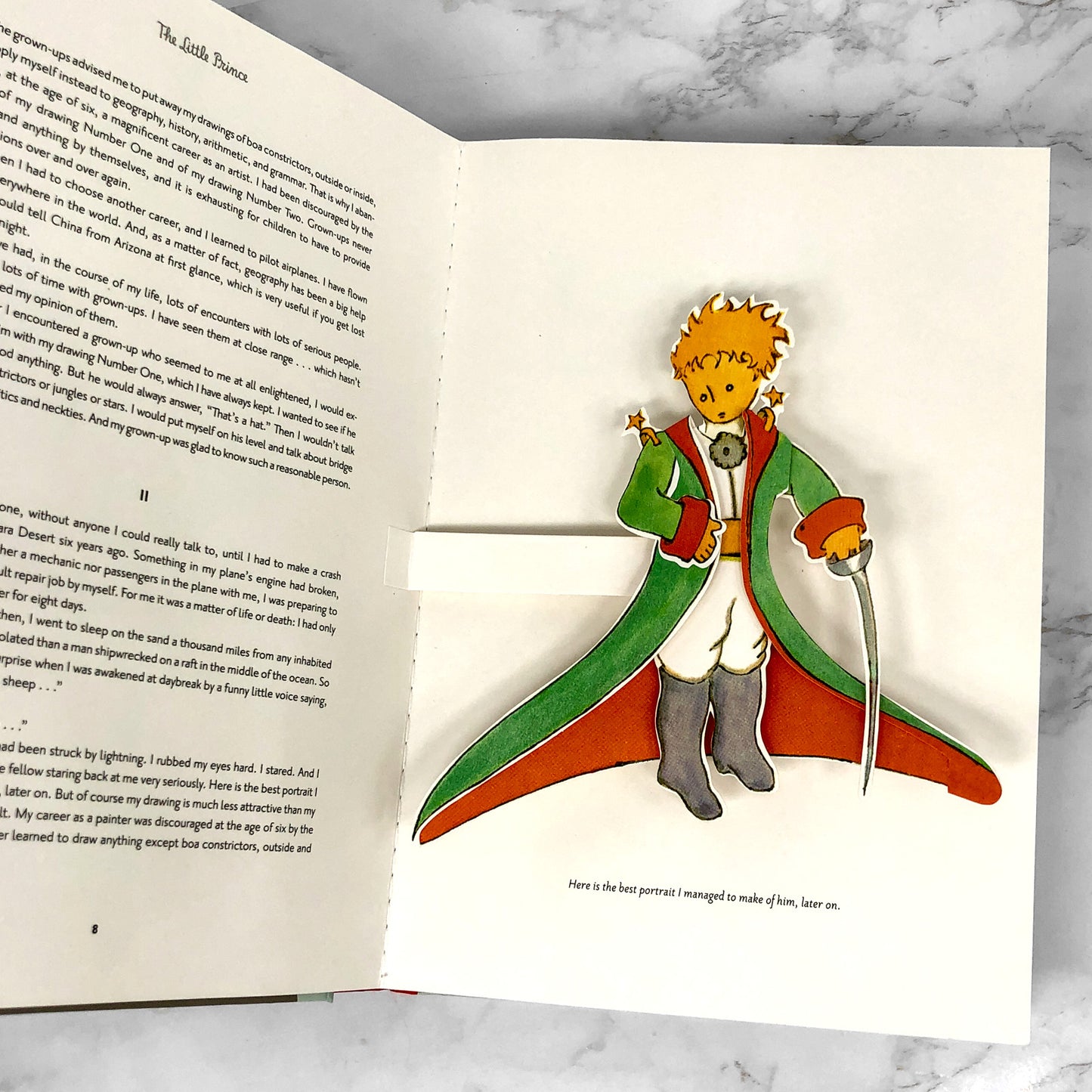 The Little Prince by Antoine de Saint-Exupéry [DELUXE POP-UP BOOK] 2015 • Clarion Books