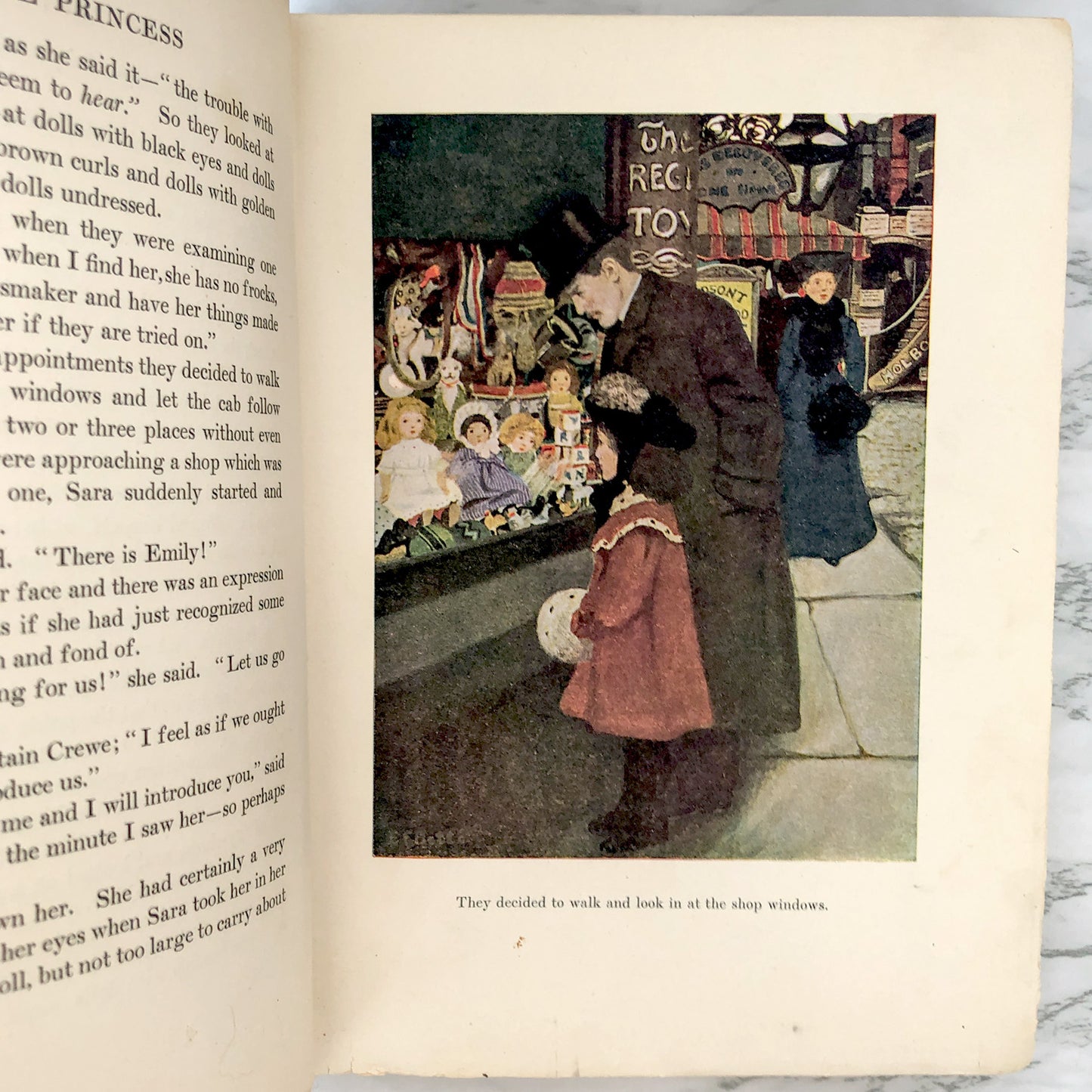 A Little Princess by Frances Hodgson Burnett [U.S. FIRST EDITION / 1912]