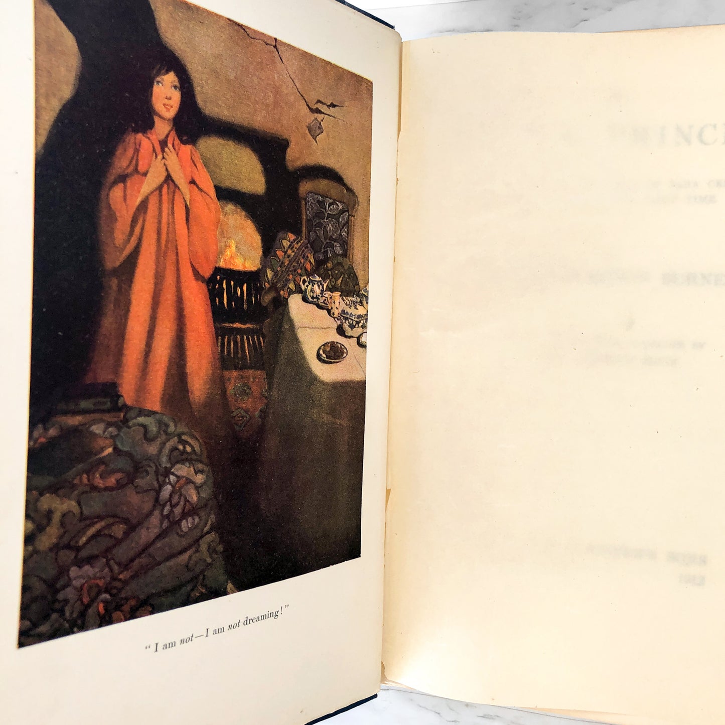 A Little Princess by Frances Hodgson Burnett [U.S. FIRST EDITION / 1912]