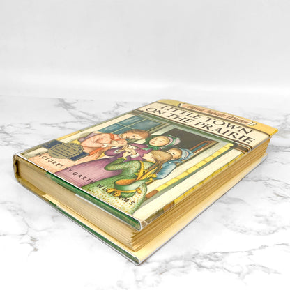 Little Town on the Prairie by Laura Ingalls Wilder • Garth Williams [SECOND HARDCOVER EDITION] 1953 • Harper & Bros. • Little House #7