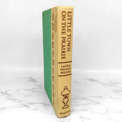 Little Town on the Prairie by Laura Ingalls Wilder • Garth Williams [SECOND HARDCOVER EDITION] 1953 • Harper & Bros. • Little House #7