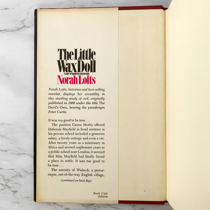 The Little Wax Doll: A Tale of Modern Witchcraft by Norah Lofts [BOOK CLUB EDITION / 1960]