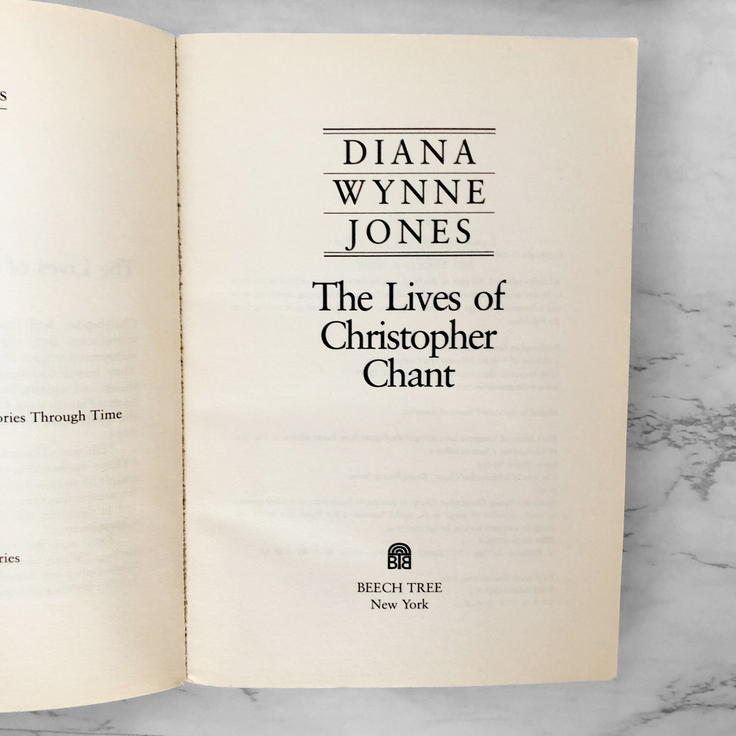 The Lives of Christopher Chant by Diana Wynne Jones [1998 TRADE PAPERBACK]