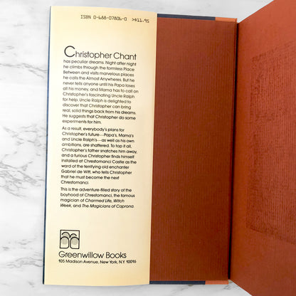 The Lives of Christopher Chant by Diana Wynne Jones [FIRST EDITION / FIRST PRINTING] 1988