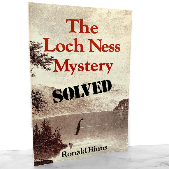 The Loch Ness Mystery Solved by Ronald Binns [1984 U.K. TRADE PAPERBACK]