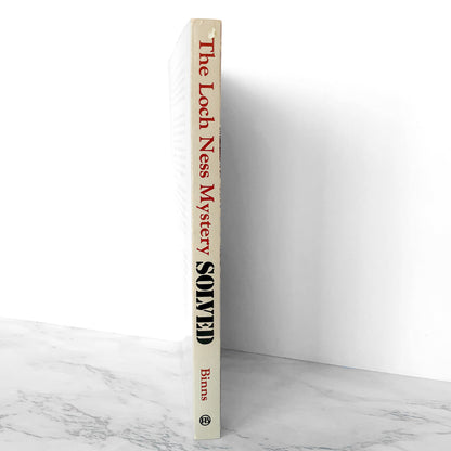 The Loch Ness Mystery Solved by Ronald Binns [1984 U.K. TRADE PAPERBACK]