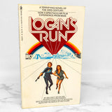 Logan's Run by William F. Nolan & George Clayton Johnson [FIRST PAPERBACK PRINTING] 1976