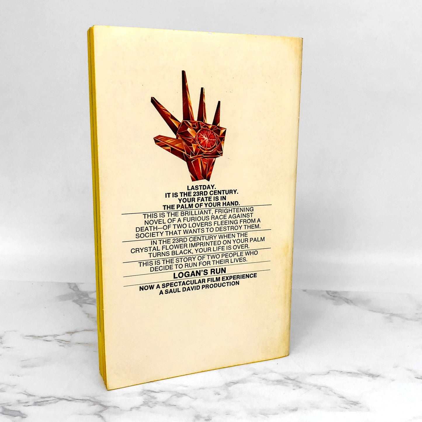 Logan's Run by William F. Nolan & George Clayton Johnson [FIRST PAPERBACK PRINTING] 1976