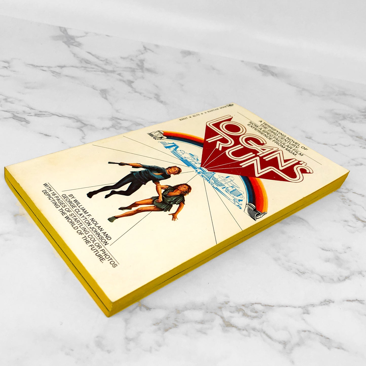 Logan's Run by William F. Nolan & George Clayton Johnson [FIRST PAPERBACK PRINTING] 1976