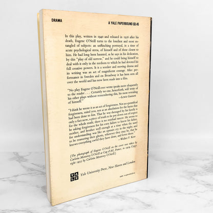 Long Day's Journey into Night by Eugene O'Neill [TRADE PAPERBACK] 1974 • Yale University Press