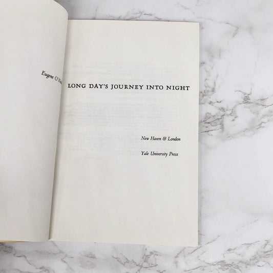 Long Day's Journey into Night by Eugene O'Neill [TRADE PAPERBACK] 1974 • Yale University Press