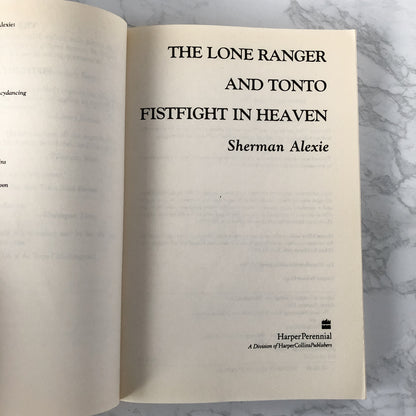The Lone Ranger and Tonto Fistfight in Heaven by Sherman Alexie [1994 TRADE PAPERBACK] - Bookshop Apocalypse