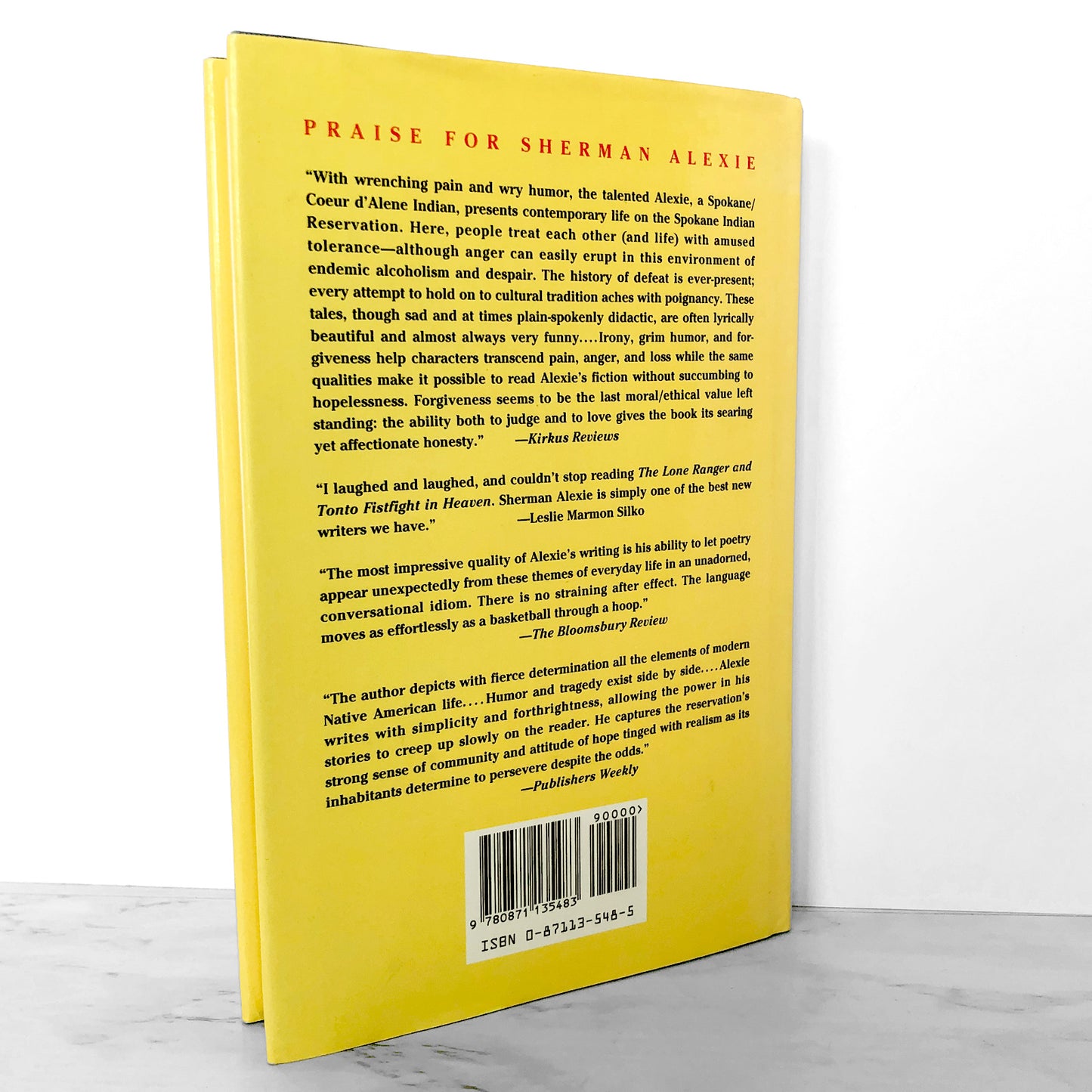 The Lone Ranger & Tonto Fistfight in Heaven by Sherman Alexie SIGNED! [FIRST EDITION] 1993