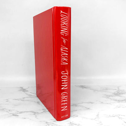 Looking For Alaska by John Green SIGNED! [10th ANNIVERSARY EDITION HARDCOVER]