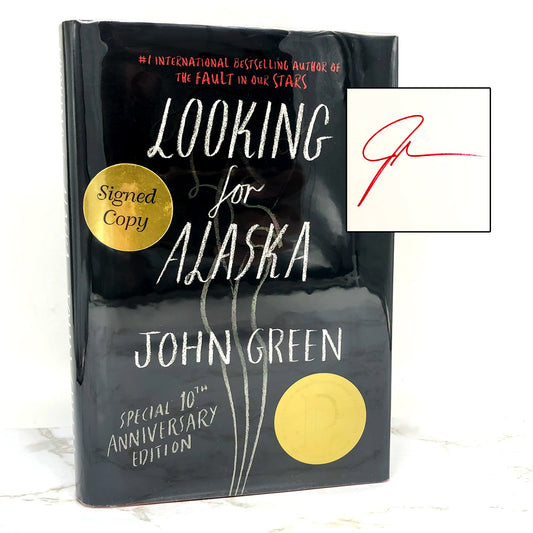 Looking For Alaska by John Green SIGNED! [10th ANNIVERSARY EDITION HARDCOVER]