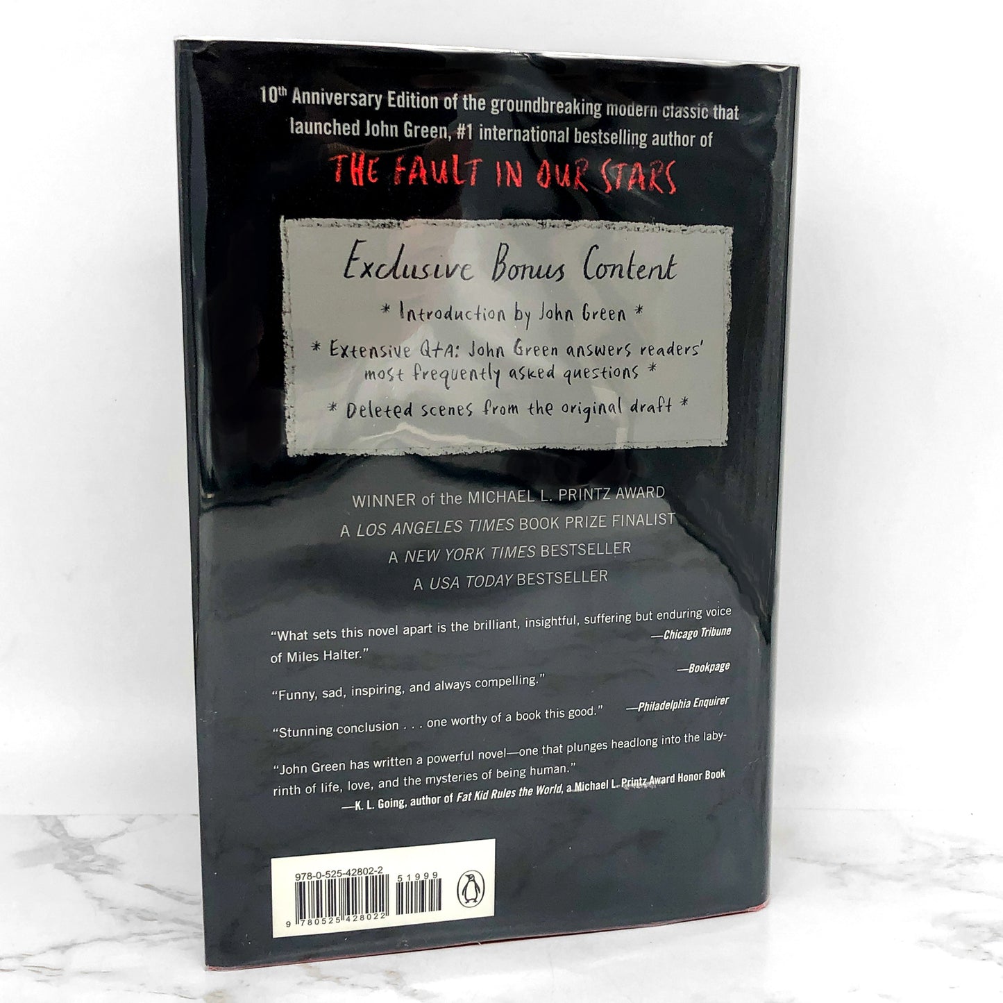 Looking For Alaska by John Green SIGNED! [10th ANNIVERSARY EDITION HARDCOVER]