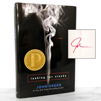Looking For Alaska by John Green SIGNED! [FIRST EDITION] 2005 • Dutton Books