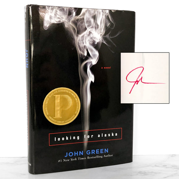 Looking For Alaska by John Green SIGNED! [FIRST EDITION] 2005 • Dutton Books