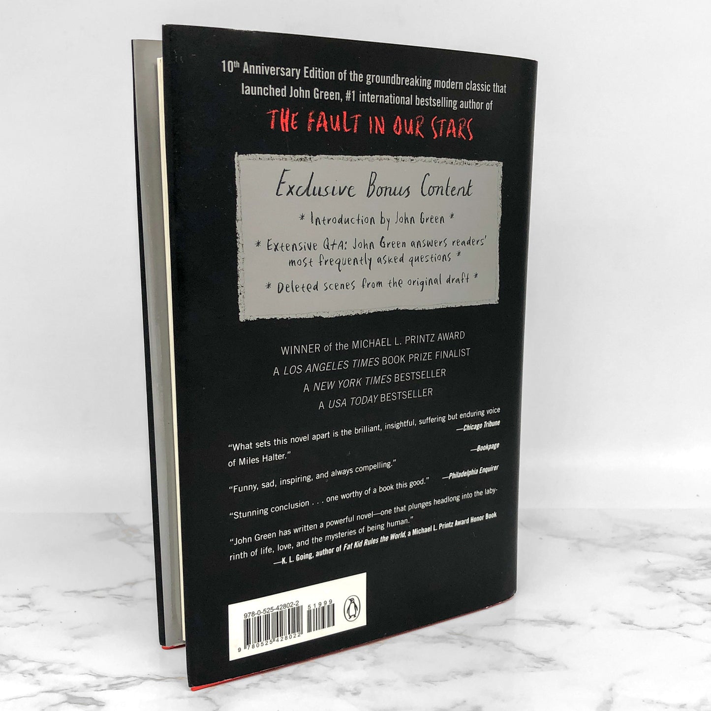 Looking For Alaska by John Green SIGNED! [10th ANNIVERSARY EDITION HARDCOVER]