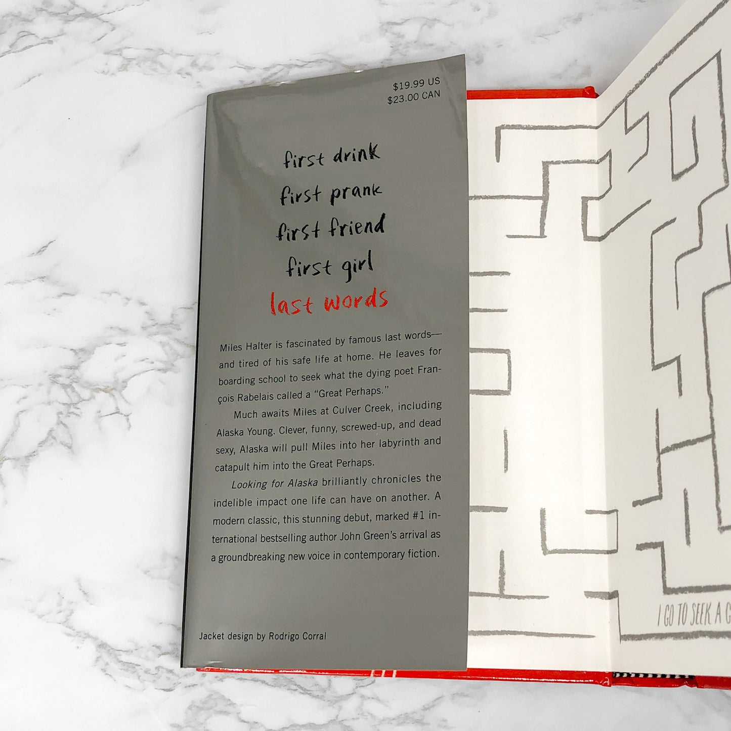 Looking For Alaska by John Green SIGNED! [10th ANNIVERSARY EDITION HARDCOVER]